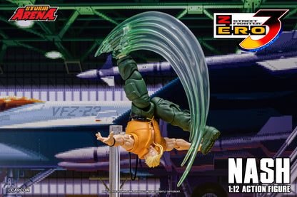 In Stock: NASH - STREET FIGHTER ALPHA (ZERO) 3 "STORM ARENA" 1/12 Scale