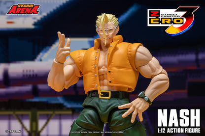 In Stock: NASH - STREET FIGHTER ALPHA (ZERO) 3 "STORM ARENA" 1/12 Scale