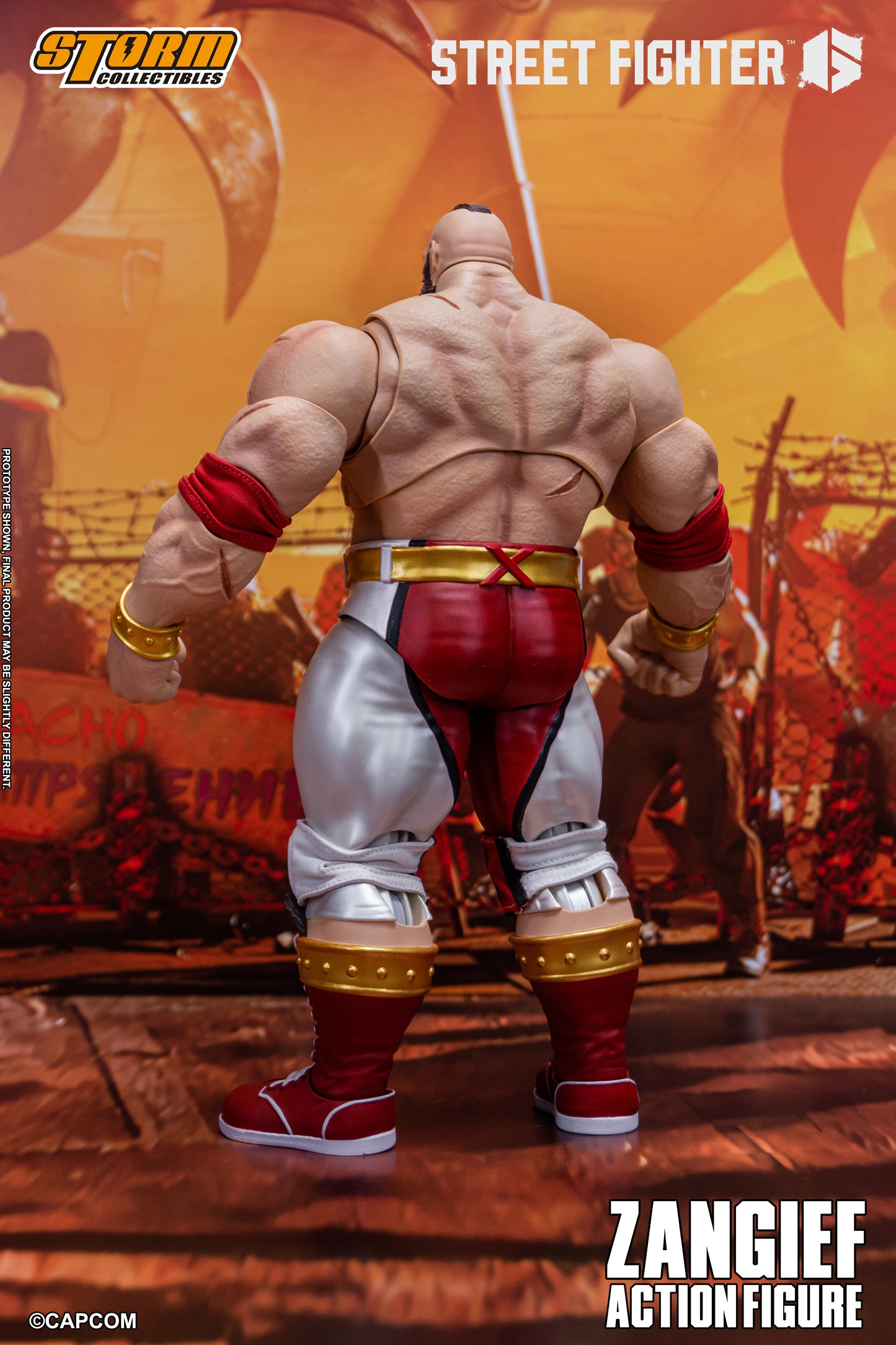 In Stock: ZANGIEF - STREET FIGHTER 6 Action Figure