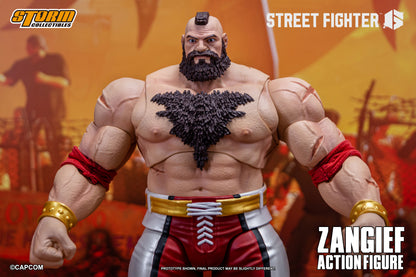In Stock: ZANGIEF - STREET FIGHTER 6 Action Figure