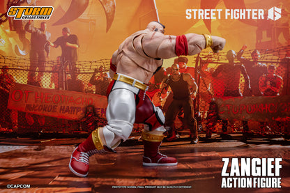 In Stock: ZANGIEF - STREET FIGHTER 6 Action Figure