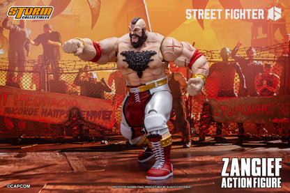 In Stock: ZANGIEF - STREET FIGHTER 6 Action Figure
