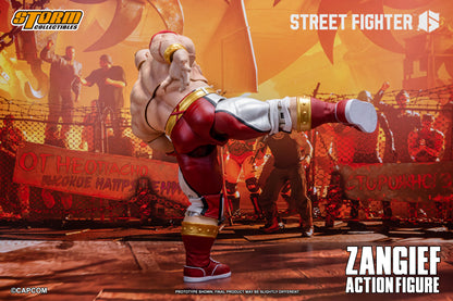 In Stock: ZANGIEF - STREET FIGHTER 6 Action Figure