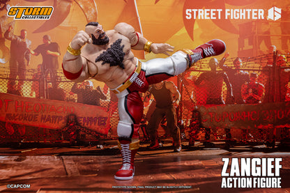 In Stock: ZANGIEF - STREET FIGHTER 6 Action Figure