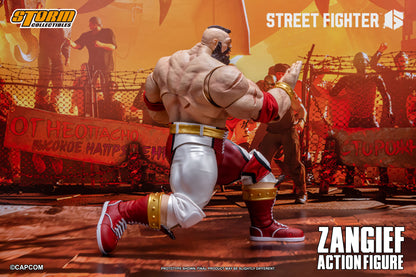 In Stock: ZANGIEF - STREET FIGHTER 6 Action Figure