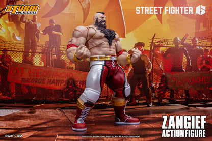 In Stock: ZANGIEF - STREET FIGHTER 6 Action Figure