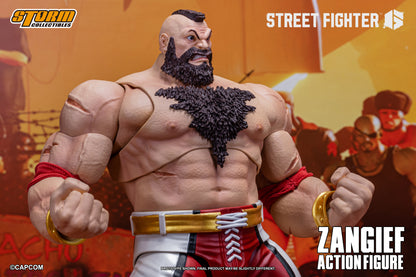 In Stock: ZANGIEF - STREET FIGHTER 6 Action Figure