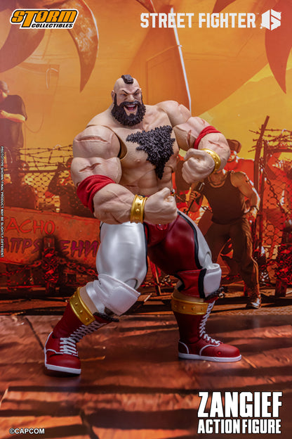 In Stock: ZANGIEF - STREET FIGHTER 6 Action Figure