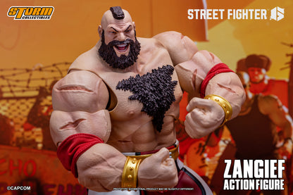 In Stock: ZANGIEF - STREET FIGHTER 6 Action Figure