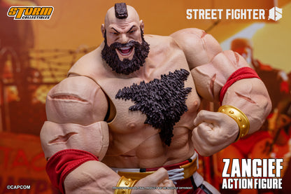 In Stock: ZANGIEF - STREET FIGHTER 6 Action Figure