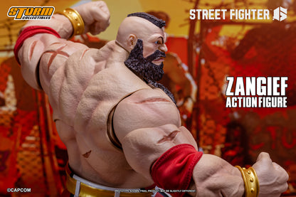 In Stock: ZANGIEF - STREET FIGHTER 6 Action Figure