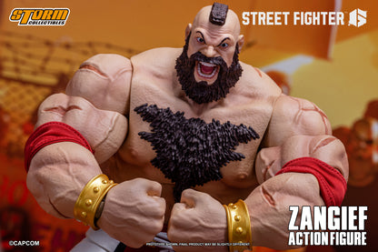 In Stock: ZANGIEF - STREET FIGHTER 6 Action Figure