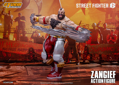 In Stock: ZANGIEF - STREET FIGHTER 6 Action Figure