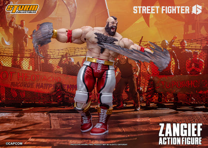 In Stock: ZANGIEF - STREET FIGHTER 6 Action Figure