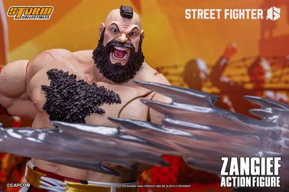 In Stock: ZANGIEF - STREET FIGHTER 6 Action Figure