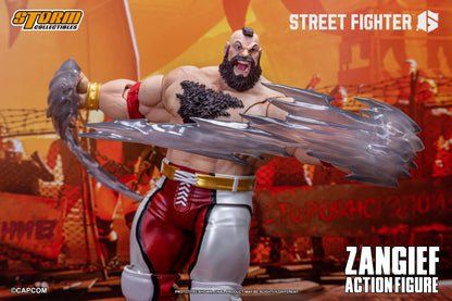 In Stock: ZANGIEF - STREET FIGHTER 6 Action Figure