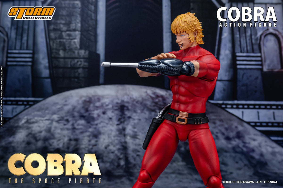 In Stock: COBRA - THE SPACE PIRATE Action Figure