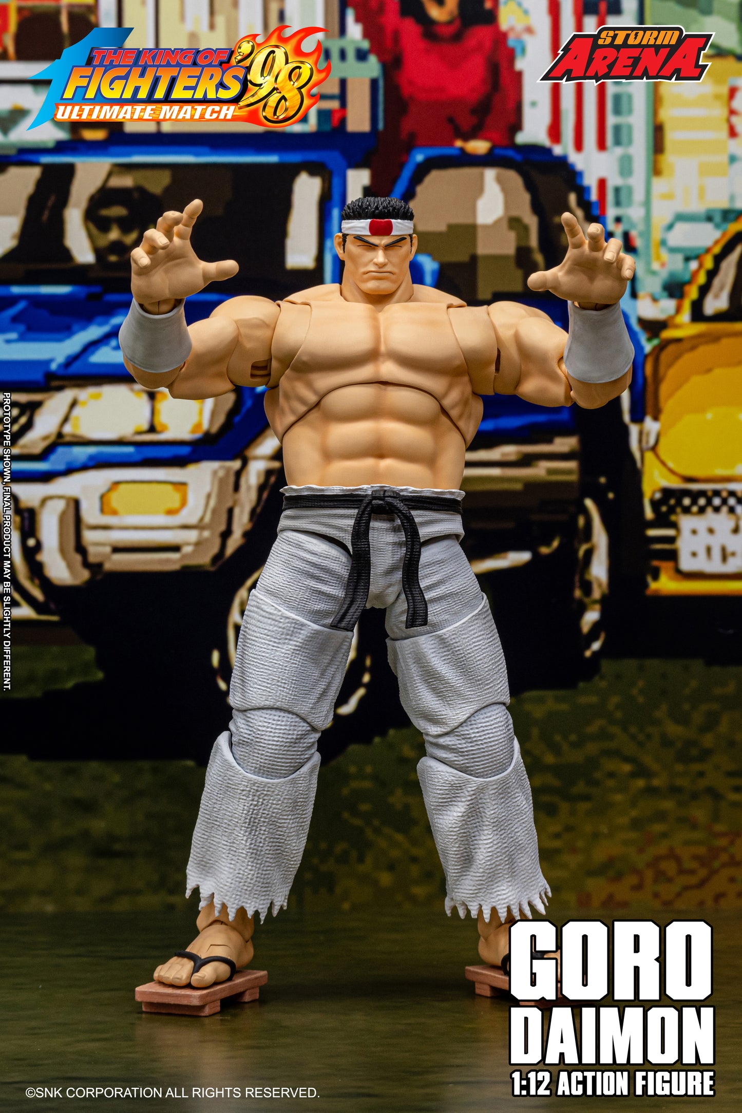 In Stock: GORO DAIMON - THE KING OF FIGHTERS’98 UM STORM ARENA 1/12 Scale
