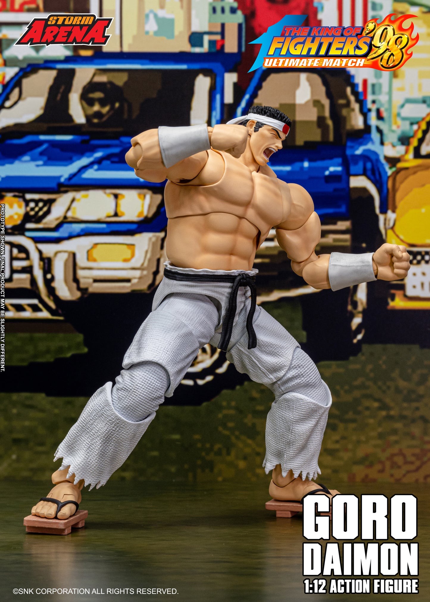 In Stock: GORO DAIMON - THE KING OF FIGHTERS’98 UM STORM ARENA 1/12 Scale