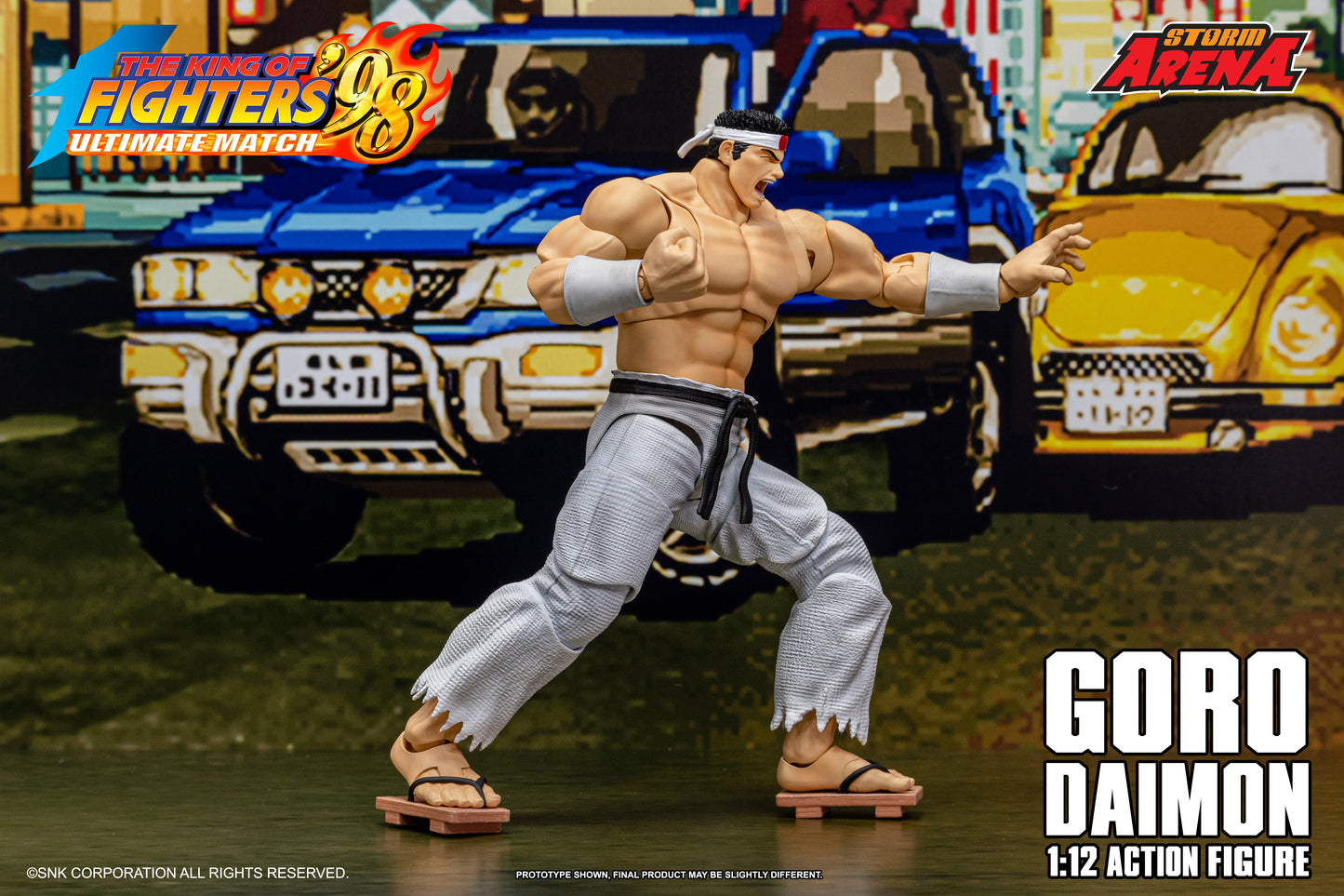 In Stock: GORO DAIMON - THE KING OF FIGHTERS’98 UM STORM ARENA 1/12 Scale