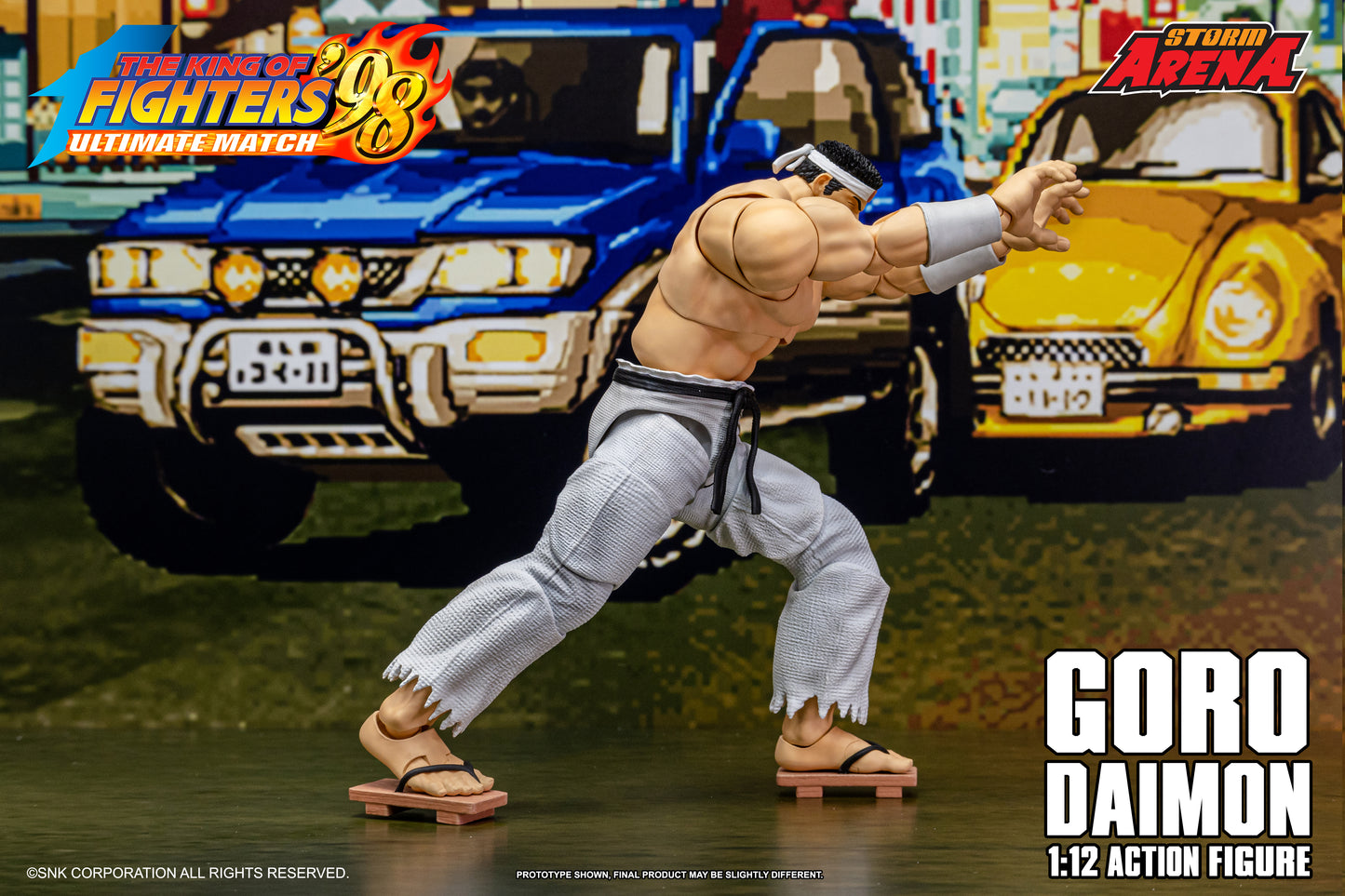In Stock: GORO DAIMON - THE KING OF FIGHTERS’98 UM STORM ARENA 1/12 Scale