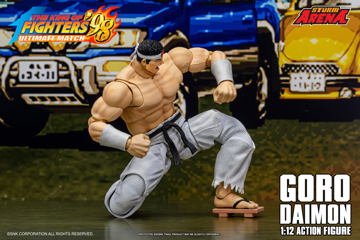 In Stock: GORO DAIMON - THE KING OF FIGHTERS’98 UM STORM ARENA 1/12 Scale