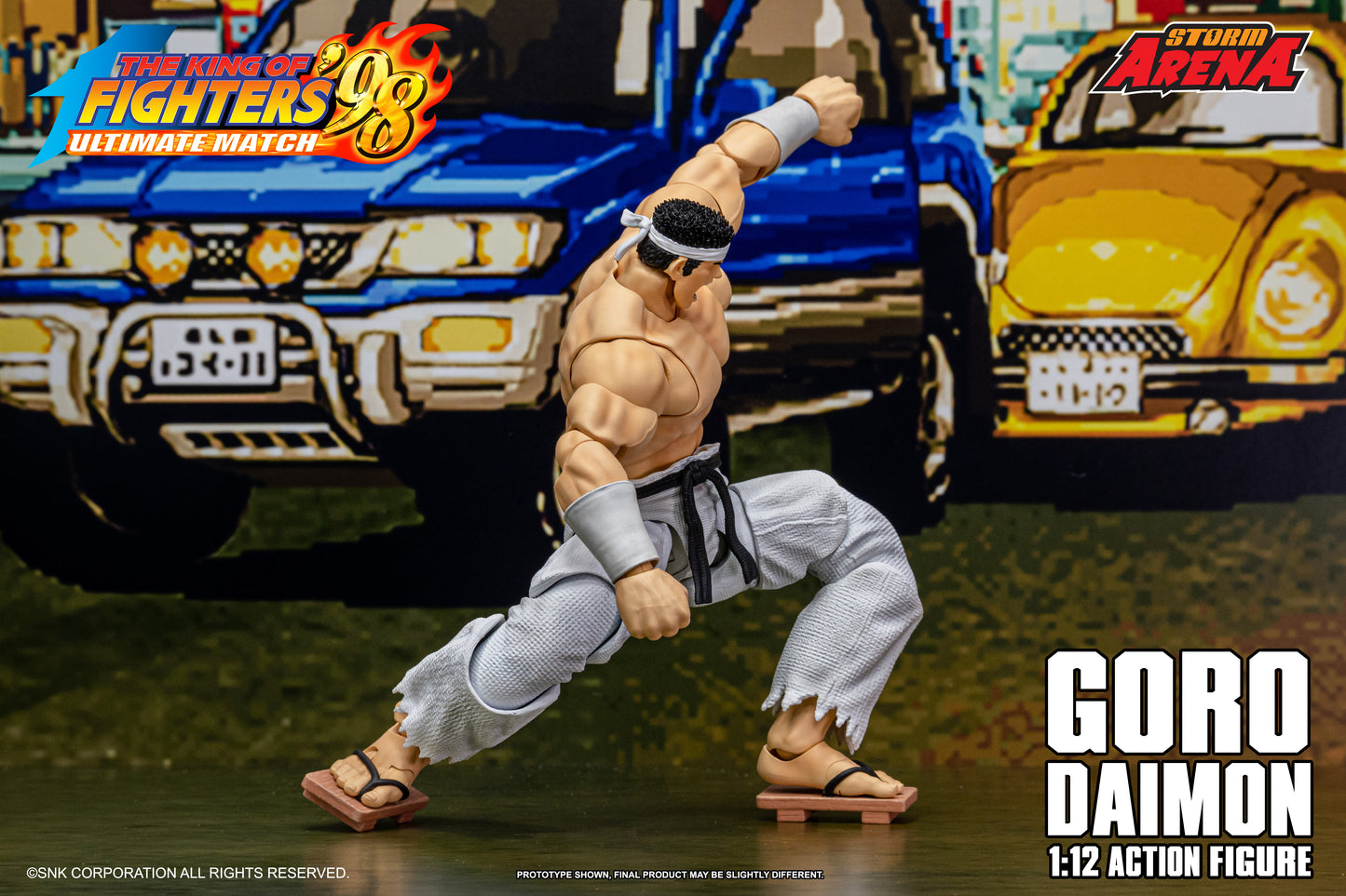 In Stock: GORO DAIMON - THE KING OF FIGHTERS’98 UM STORM ARENA 1/12 Scale