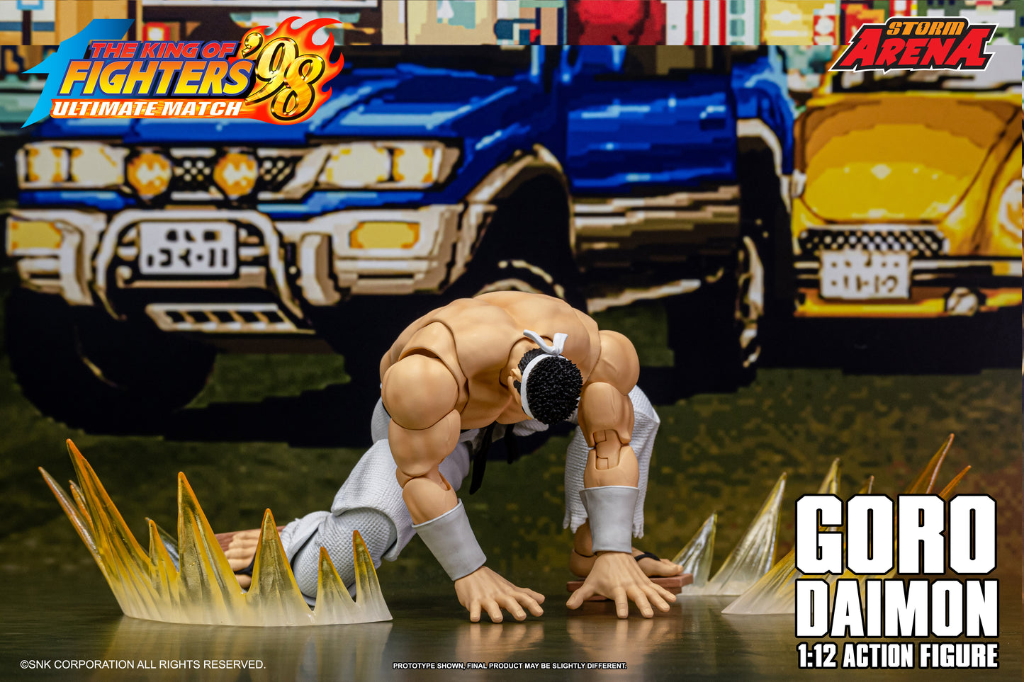 In Stock: GORO DAIMON - THE KING OF FIGHTERS’98 UM STORM ARENA 1/12 Scale