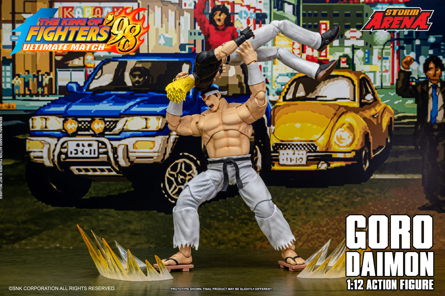 In Stock: GORO DAIMON - THE KING OF FIGHTERS’98 UM STORM ARENA 1/12 Scale