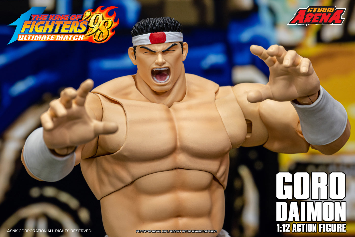 In Stock: GORO DAIMON - THE KING OF FIGHTERS’98 UM STORM ARENA 1/12 Scale