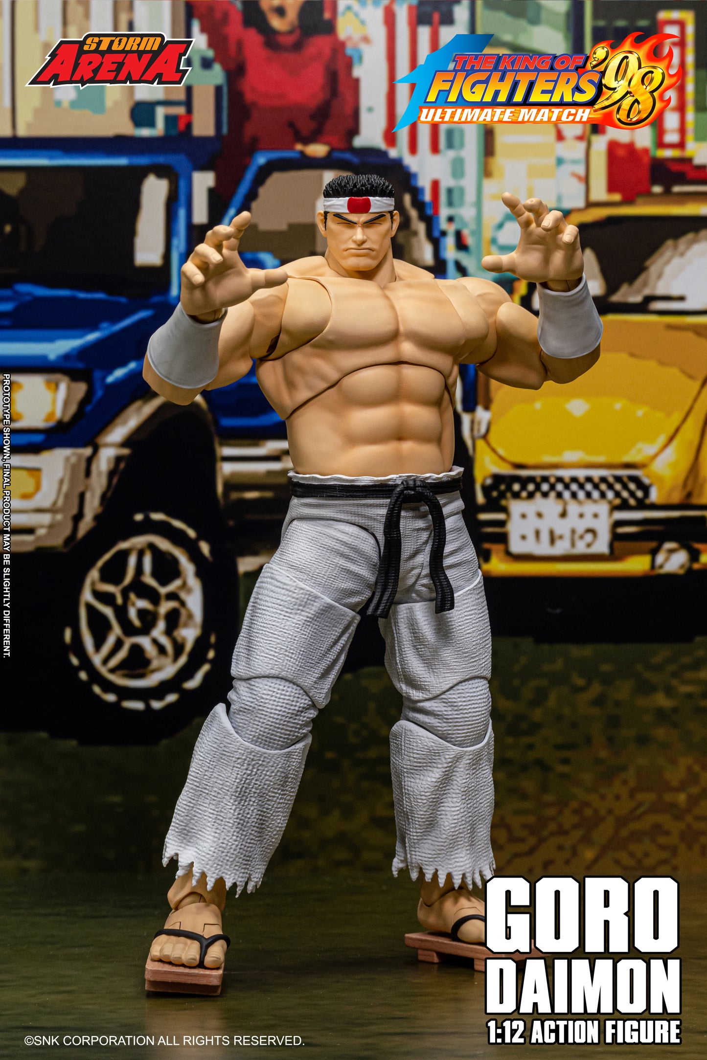 In Stock: GORO DAIMON - THE KING OF FIGHTERS’98 UM STORM ARENA 1/12 Scale