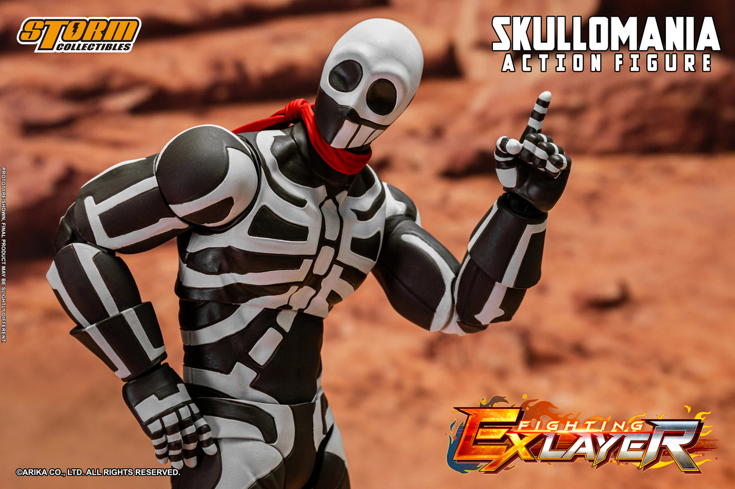 In Stock: SKULLOMANIA - FIGHTING EX LAYER Action Figure