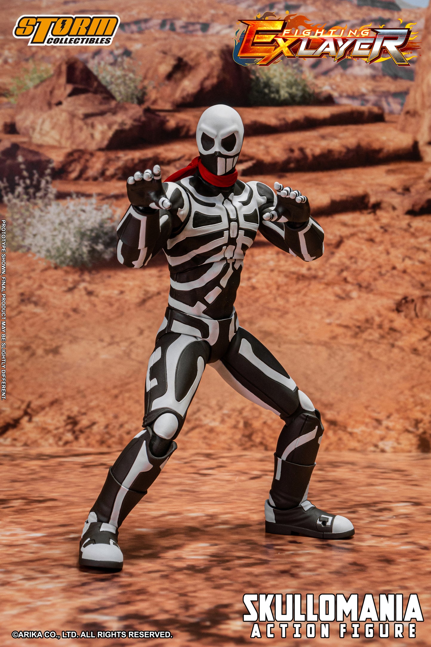 In Stock: SKULLOMANIA - FIGHTING EX LAYER Action Figure