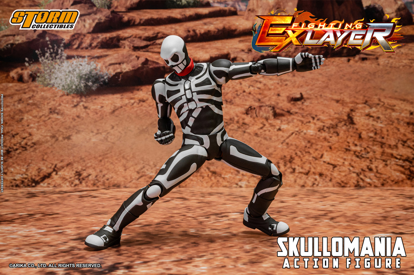 In Stock: SKULLOMANIA - FIGHTING EX LAYER Action Figure
