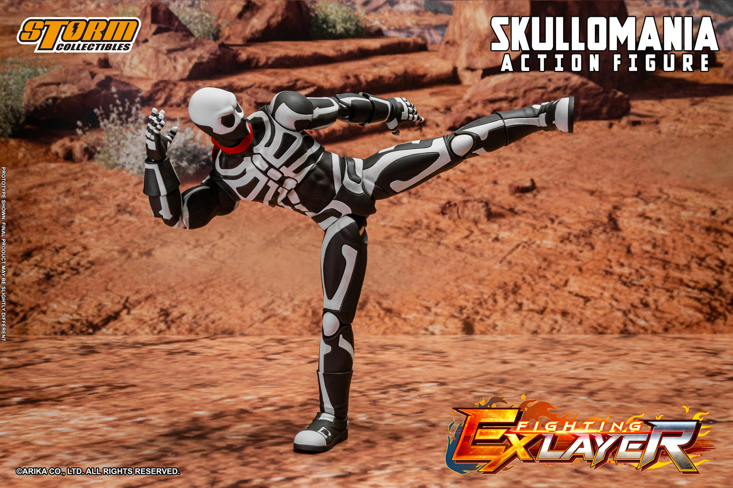 In Stock: SKULLOMANIA - FIGHTING EX LAYER Action Figure