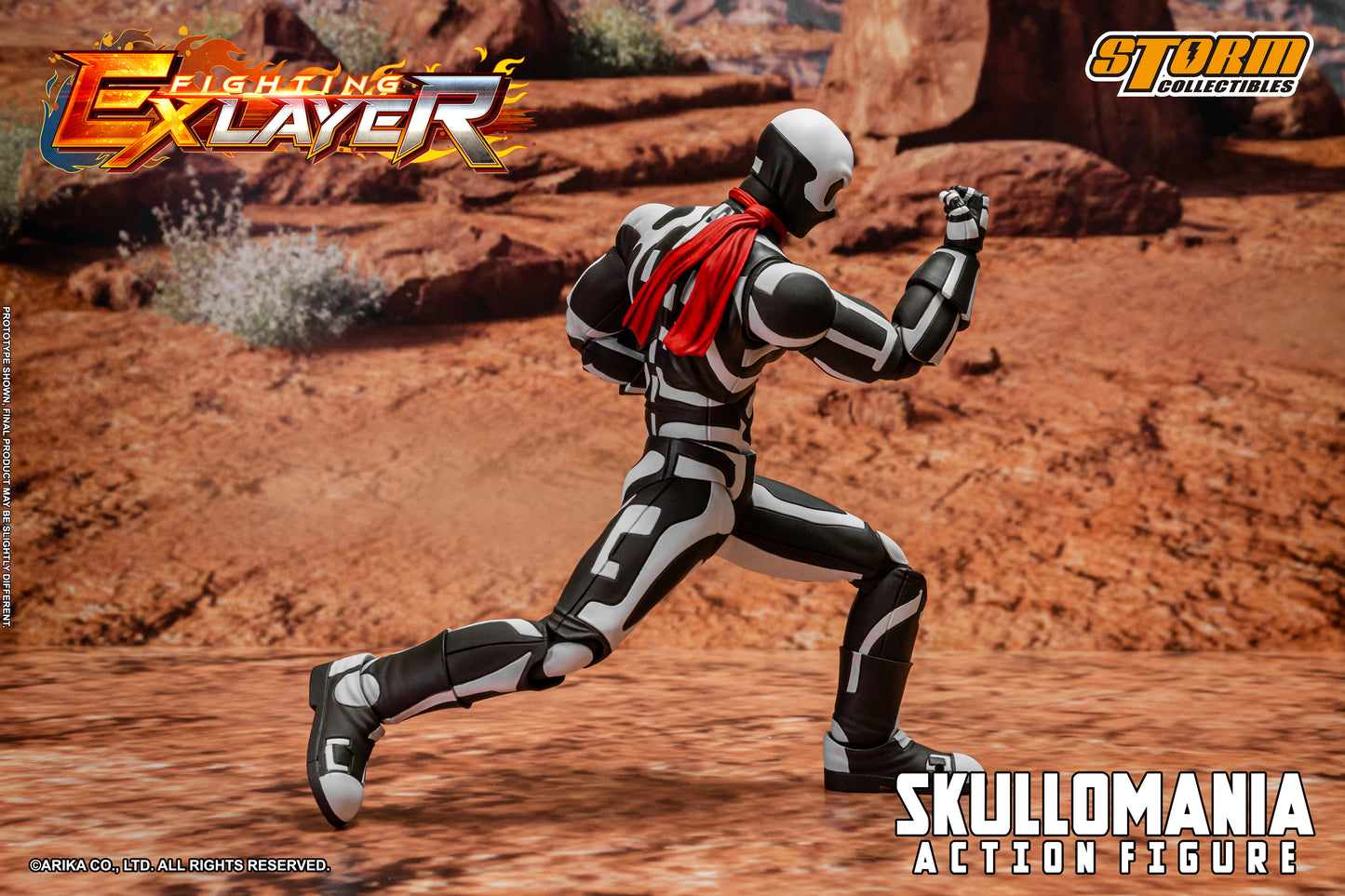 In Stock: SKULLOMANIA - FIGHTING EX LAYER Action Figure