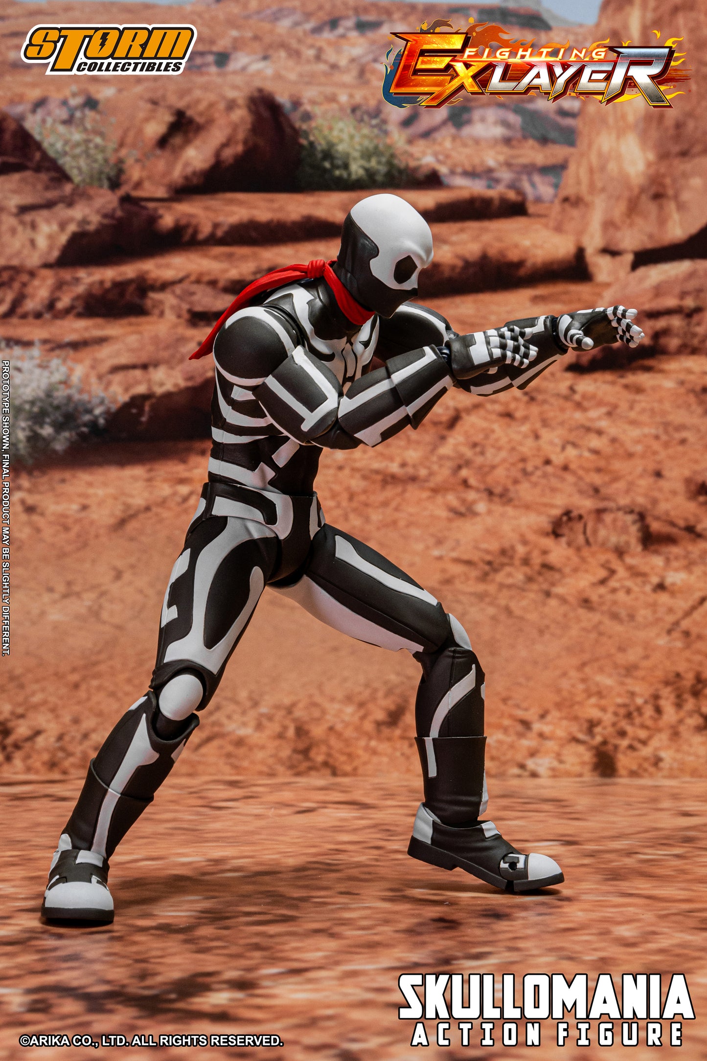 In Stock: SKULLOMANIA - FIGHTING EX LAYER Action Figure