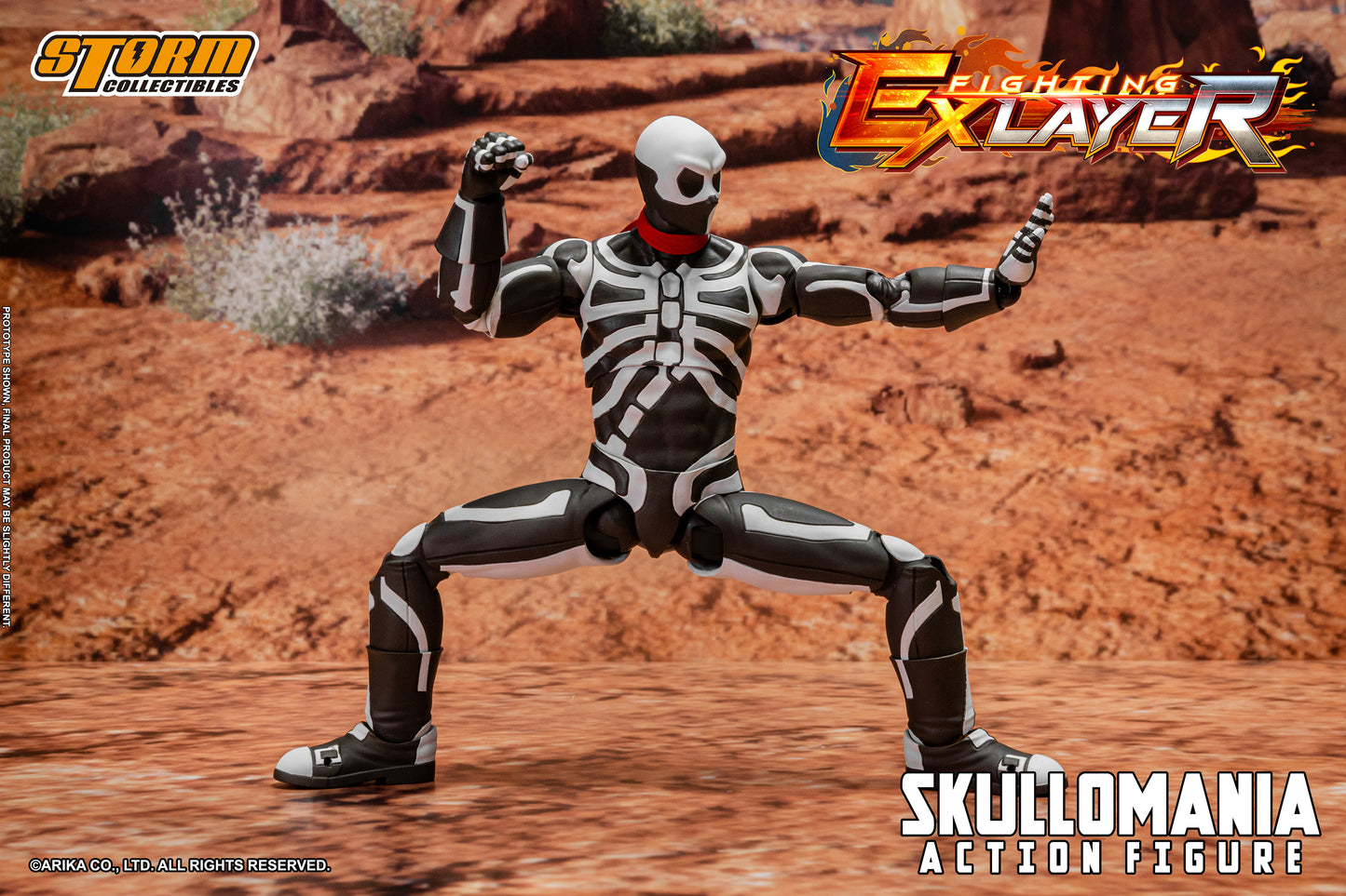 In Stock: SKULLOMANIA - FIGHTING EX LAYER Action Figure