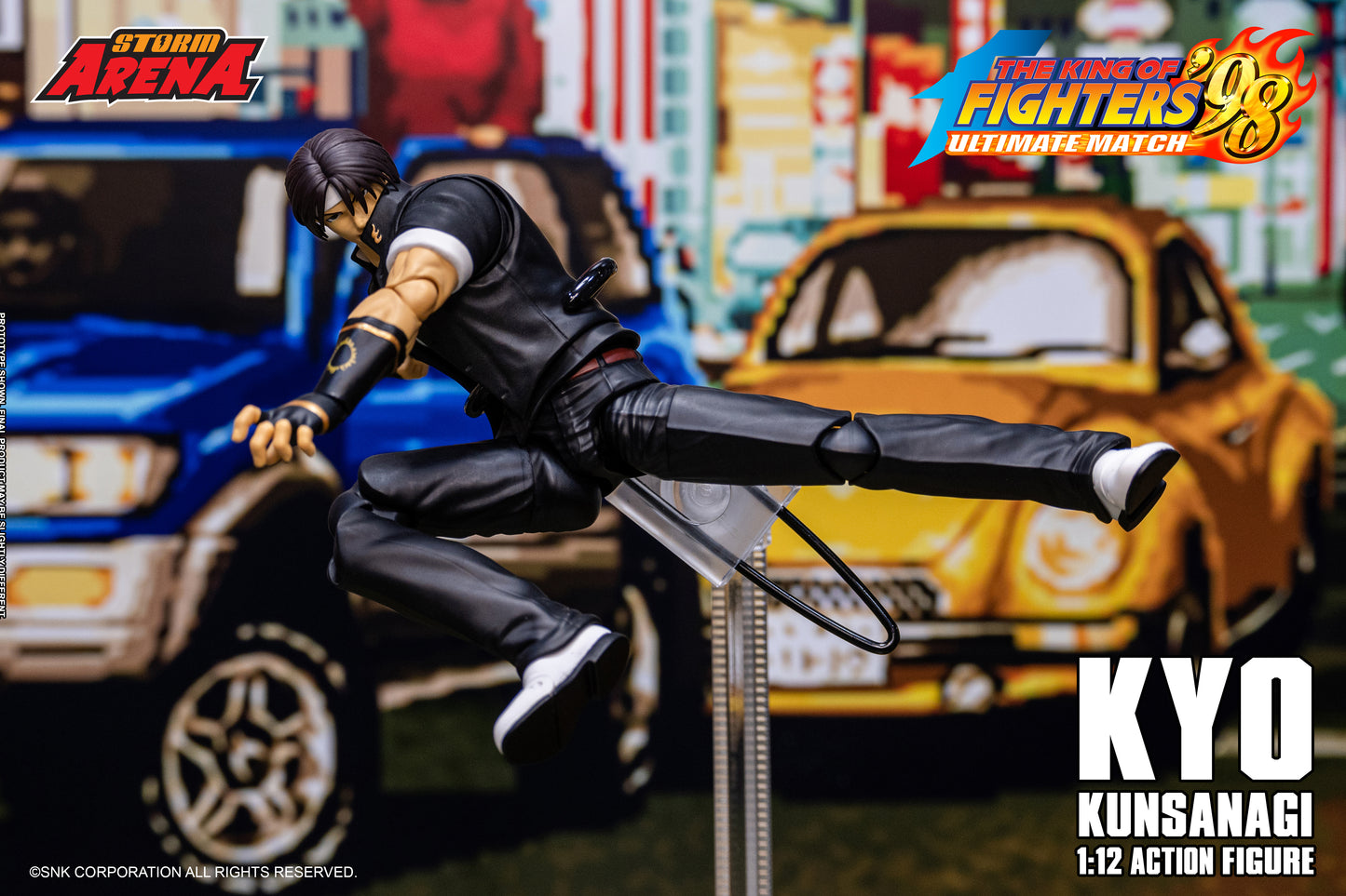Pre-order: KYO KUSANAGI - THE KING OF FIGHTERS’98 UM STORM ARENA 1/12 Scale