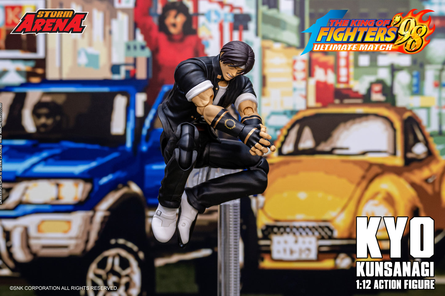 Pre-order: KYO KUSANAGI - THE KING OF FIGHTERS’98 UM STORM ARENA 1/12 Scale