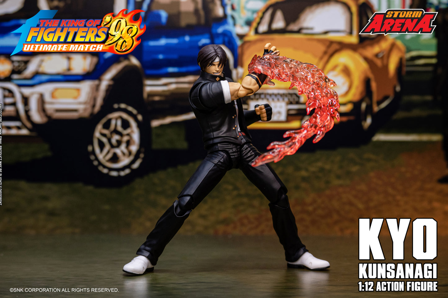 Pre-order: KYO KUSANAGI - THE KING OF FIGHTERS’98 UM STORM ARENA 1/12 Scale