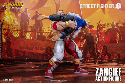 In Stock: ZANGIEF - STREET FIGHTER 6 Action Figure