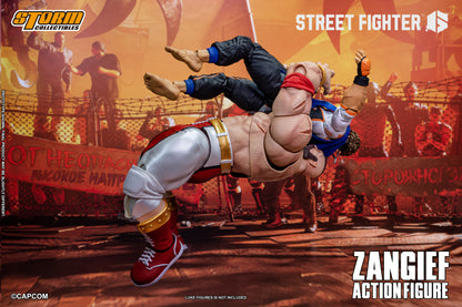 In Stock: ZANGIEF - STREET FIGHTER 6 Action Figure