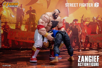 In Stock: ZANGIEF - STREET FIGHTER 6 Action Figure