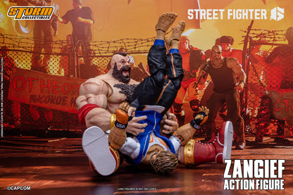 In Stock: ZANGIEF - STREET FIGHTER 6 Action Figure