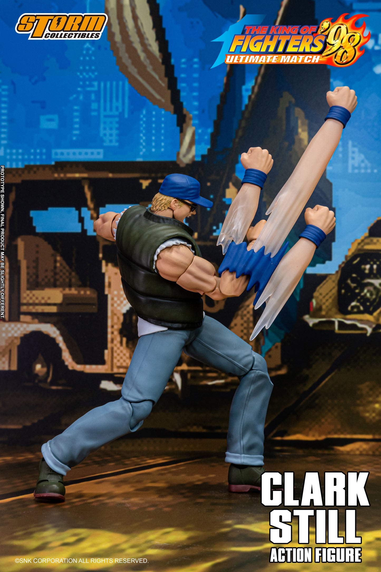In Stock: CLARK STILL - The King of Fighter ‘98 UM Action Figure