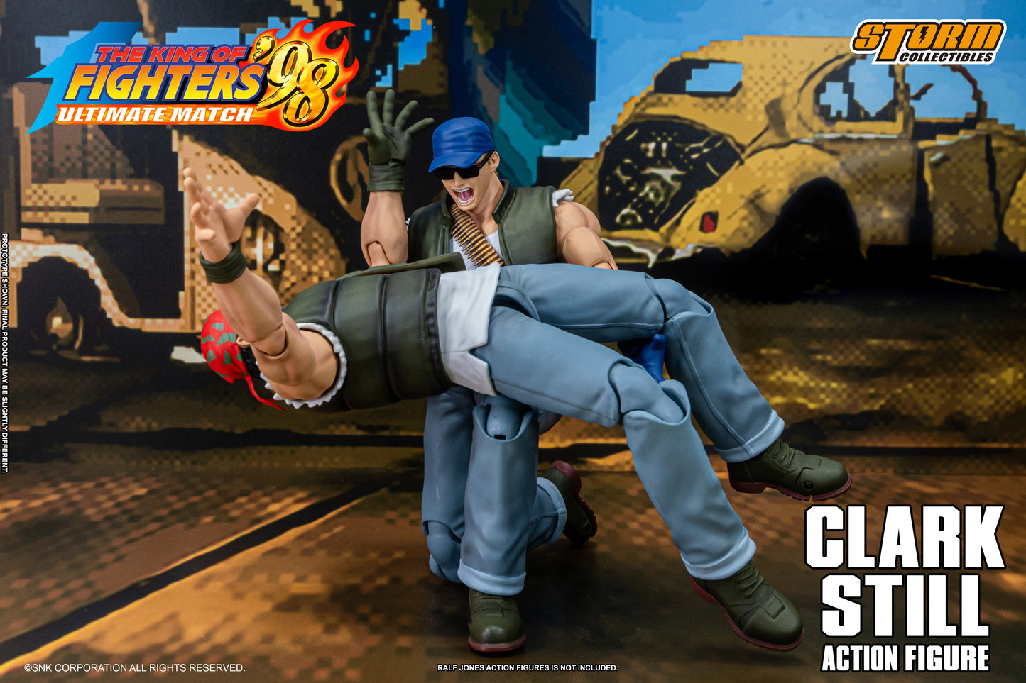 In Stock: CLARK STILL - The King of Fighter ‘98 UM Action Figure