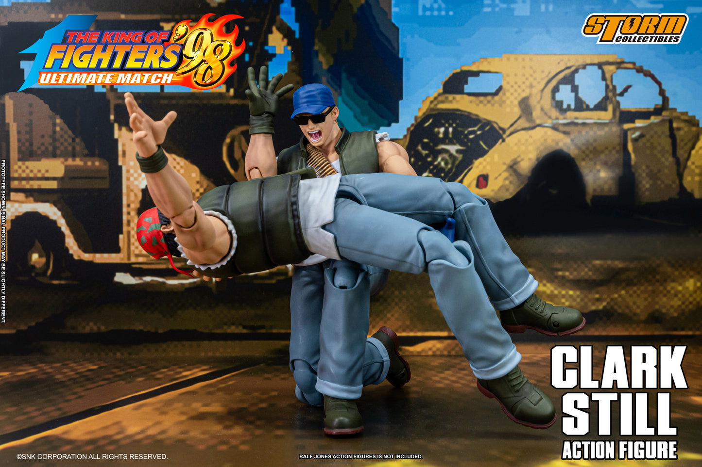 In Stock: CLARK STILL - The King of Fighter ‘98 UM Action Figure