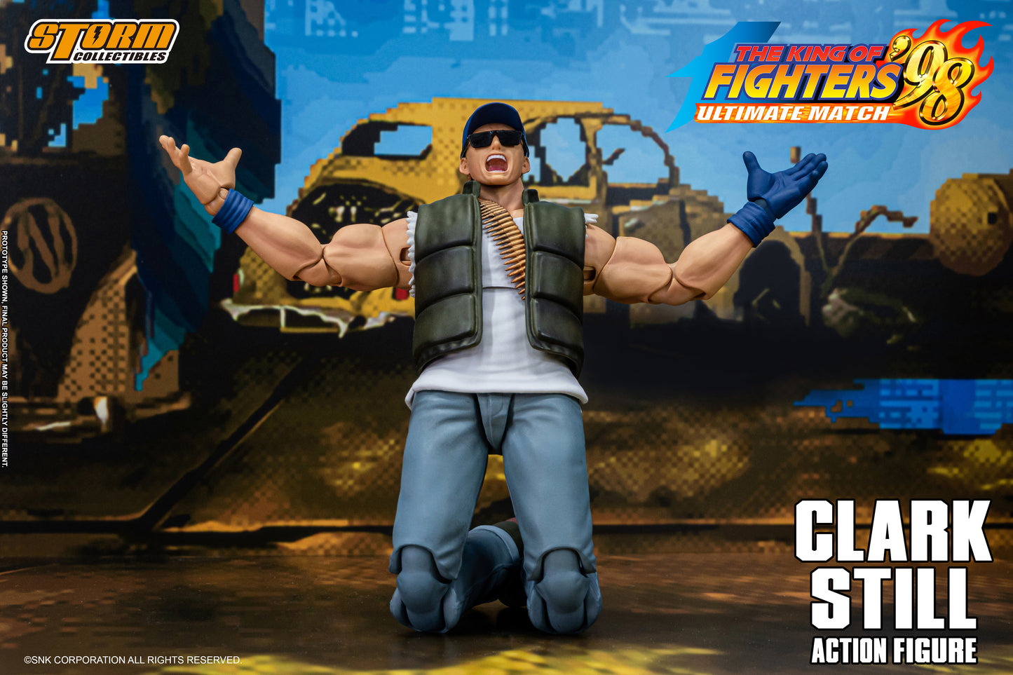 In Stock: CLARK STILL - The King of Fighter ‘98 UM Action Figure