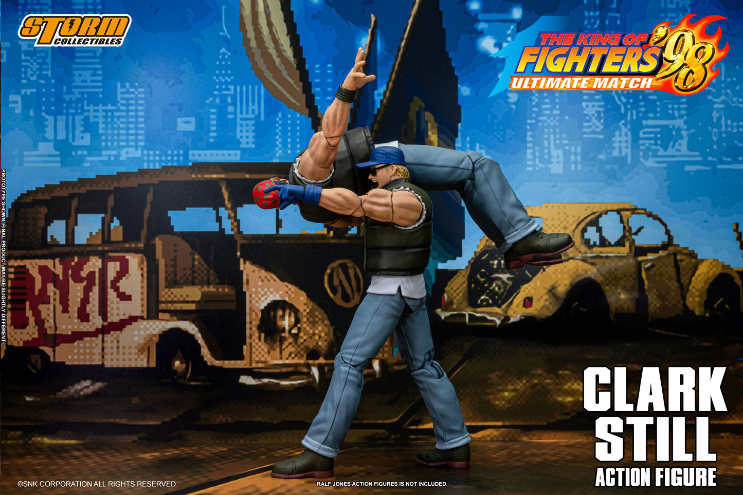 In Stock: CLARK STILL - The King of Fighter ‘98 UM Action Figure